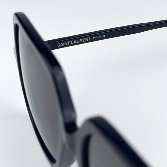 NEW Saint Laurent SL591 001 Black Square Oversized Women Sunglasses main image 4